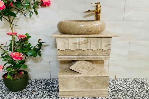 تصویر 2 از قیمت خرید کاسه روشویی سنگی توکار با فروش عمده